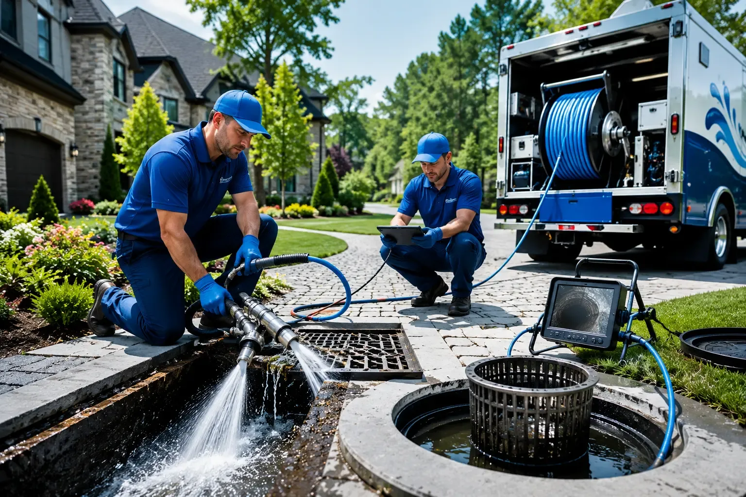 Local outdoor drain cleaning professionals in Ramona, KS